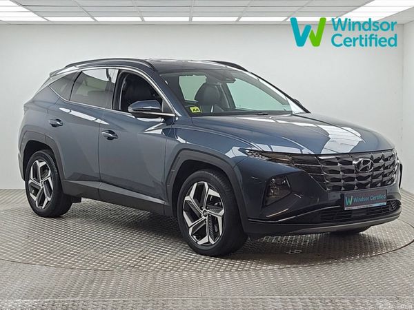 Hyundai Tucson SUV, Petrol Hybrid, 2022, Blue