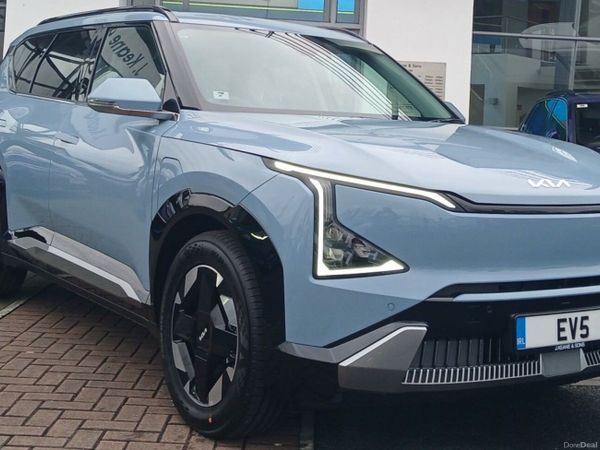 Kia EV5 SUV, Electric, 2026, Blue
