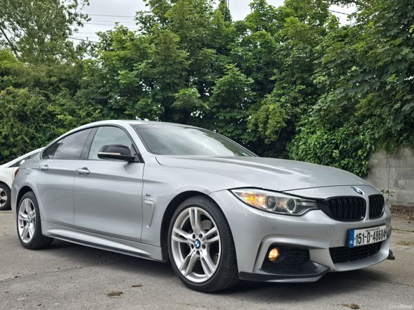 BMW 4-Series Coupe, Diesel, 2015, Silver