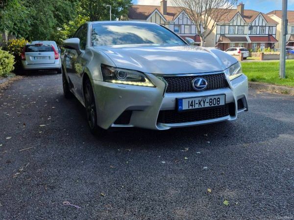Lexus GS Saloon, Petrol Hybrid, 2014, Silver
