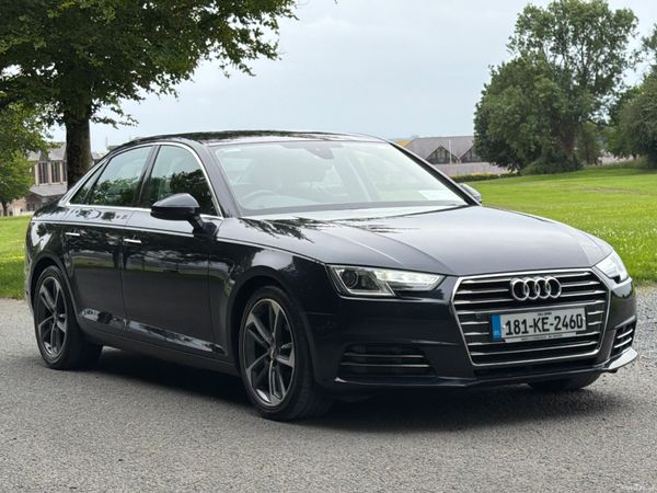Audi A4 Saloon, Diesel, 2018, Blue