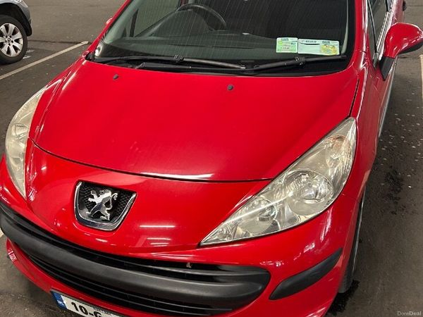Peugeot 207 Hatchback, Petrol, 2010, Red