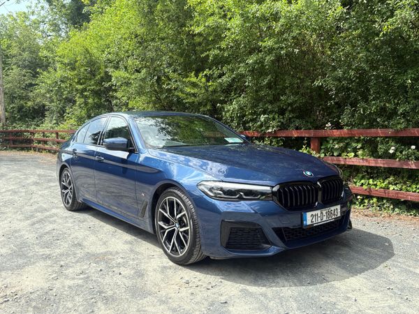 BMW 5-Series Saloon, Diesel, 2021, Blue