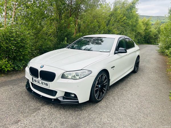 BMW 5-Series Saloon, Diesel, 2016, White