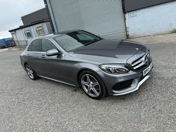 Mercedes-Benz C-Class Saloon, Diesel, 2017, Grey