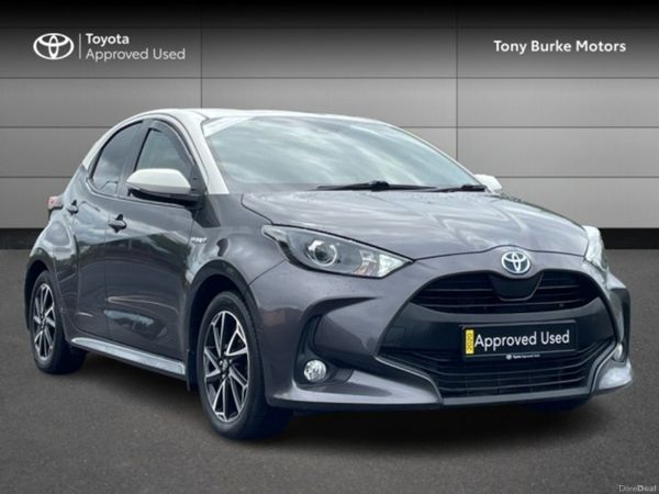 Toyota Yaris Hatchback, Petrol Hybrid, 2020, Grey