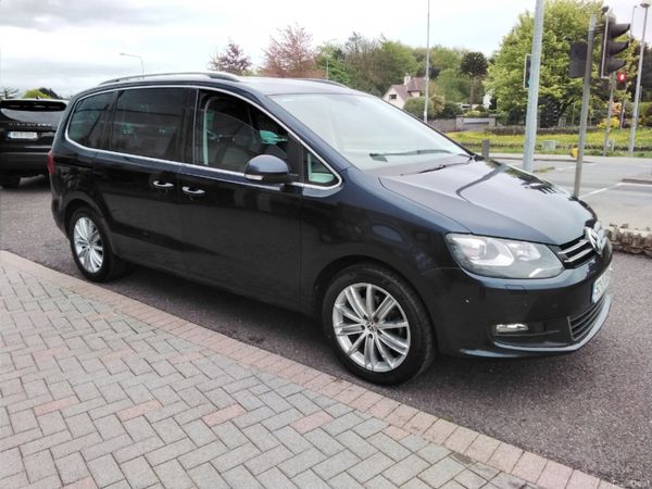 Volkswagen Sharan MPV, Petrol, 2015, Blue