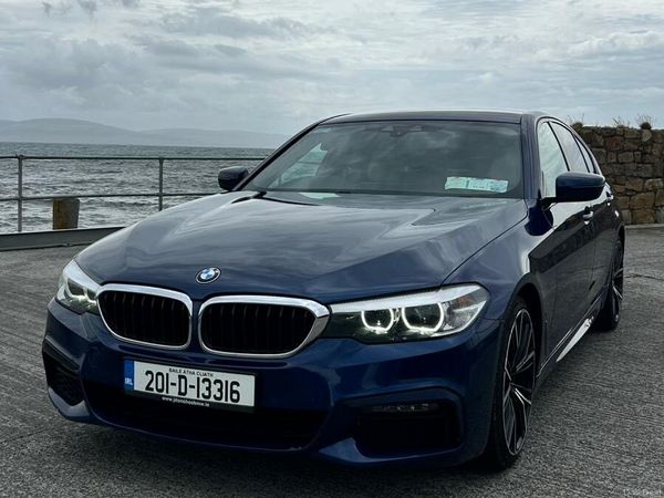 BMW 5-Series Saloon, Diesel, 2020, Blue