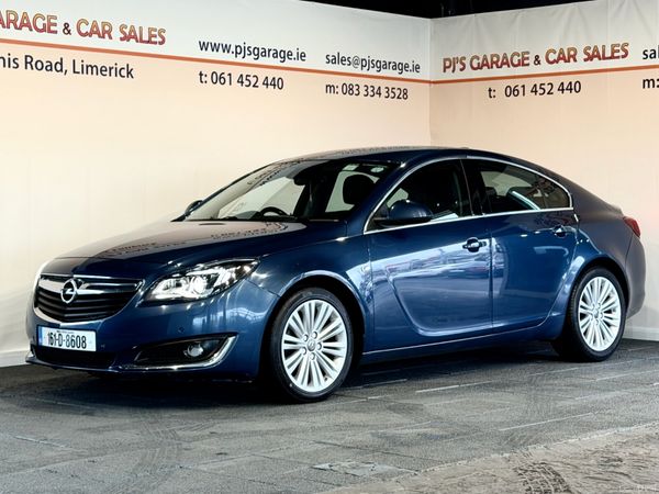 Opel Insignia Hatchback, Diesel, 2016, Blue