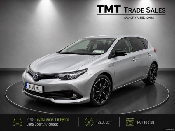 Toyota Auris MPV, Petrol Hybrid, 2018, Grey