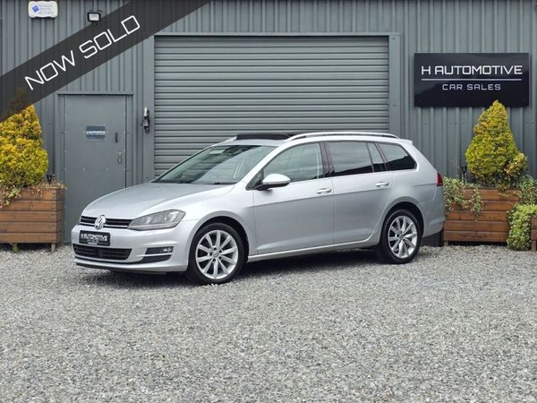 Volkswagen Golf Estate, Petrol, 2014, Silver