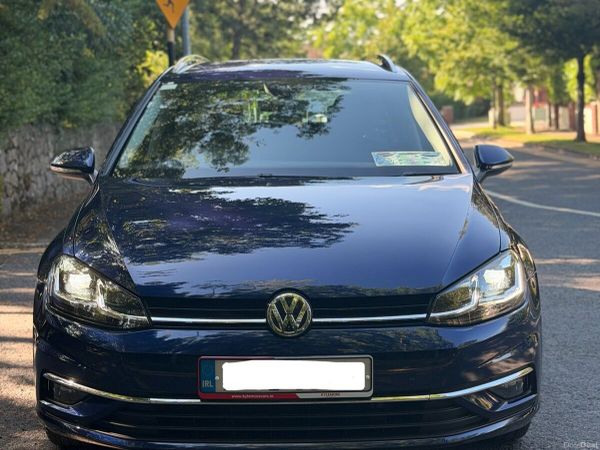 Volkswagen Golf Estate, Petrol, 2018, Blue
