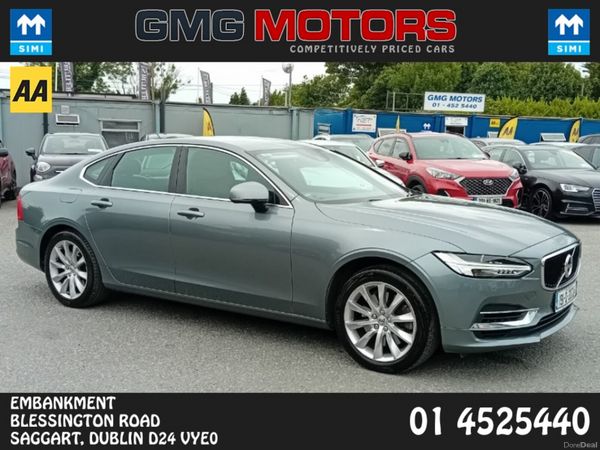 Volvo S90 Saloon, Petrol Plug-in Hybrid, 2019, Grey