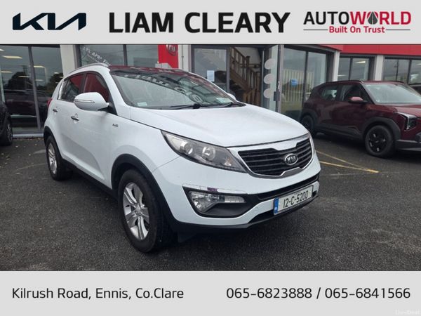 Kia Sportage MPV, Diesel, 2012, White
