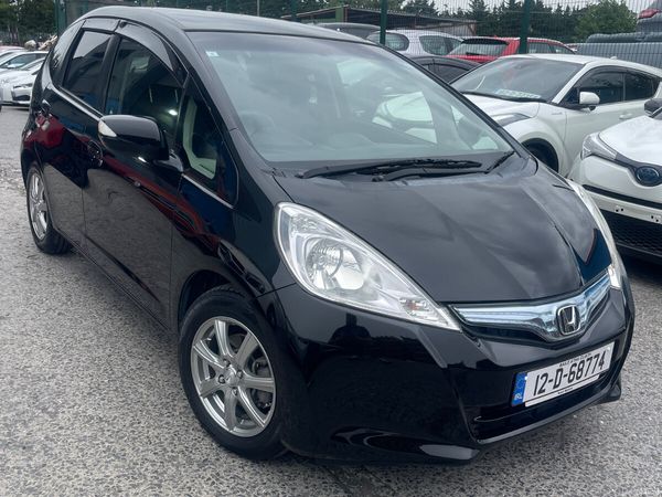 Honda Fit Hatchback, Petrol Hybrid, 2012, Black