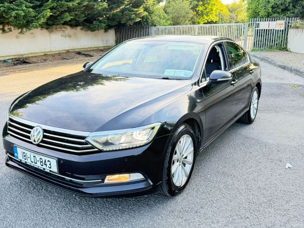 Volkswagen Passat Saloon, Diesel, 2018, Black