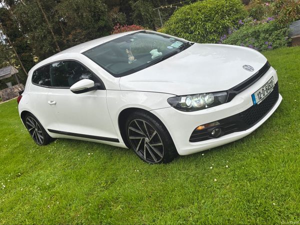 Volkswagen Scirocco Hatchback, Petrol, 2012, White