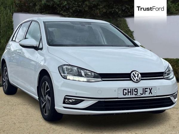 Volkswagen Golf Hatchback, Petrol, 2019, White