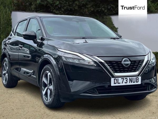 Nissan Qashqai Hatchback, Petrol Hybrid, 2023, Black