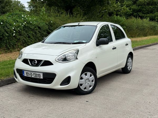 Nissan Micra Hatchback, Petrol, 2015, White