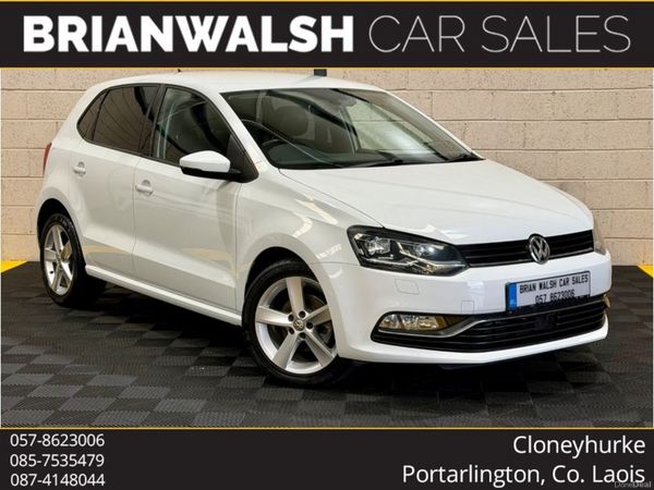 Volkswagen Polo Hatchback, Petrol, 2017, White