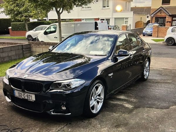 BMW 5-Series Saloon, Diesel, 2013, Black