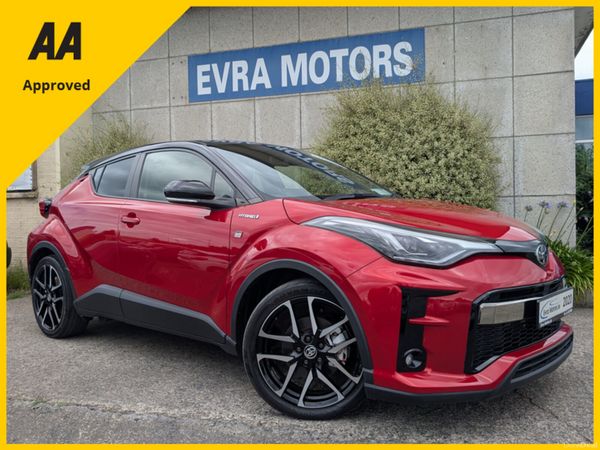 Toyota C-HR SUV, Petrol Hybrid, 2020, Red