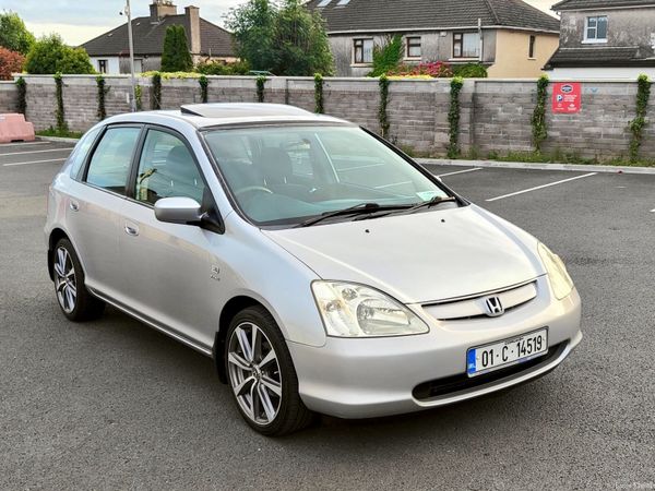Honda Civic Hatchback, Petrol, 2001, Silver