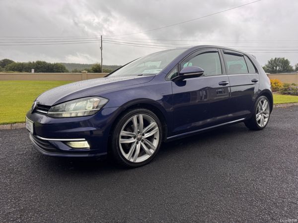 Volkswagen Golf Hatchback, Diesel, 2017, Blue