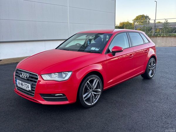 Audi A3 Hatchback, Diesel, 2014, Red