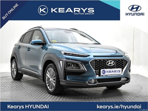 Hyundai KONA SUV, Petrol, 2020, Blue
