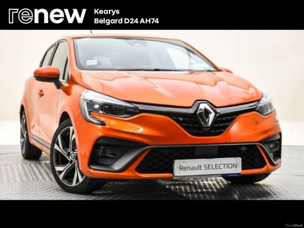 Renault Clio Hatchback, Petrol, 2021, Orange