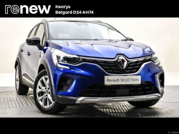 Renault Captur Hatchback, Petrol, 2021, Blue