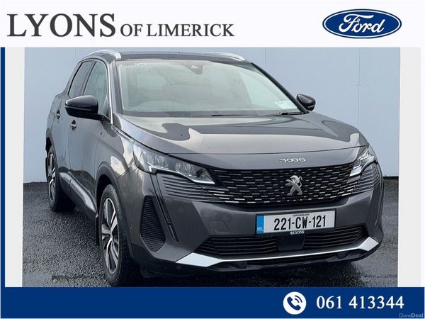 Peugeot 3008 MPV, Petrol Plug-in Hybrid, 2022, Grey