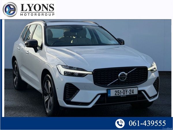 Volvo XC60 SUV, Petrol Plug-in Hybrid, 2025, White