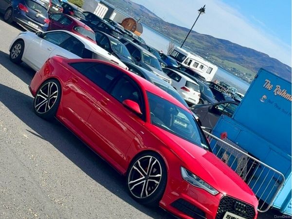 Audi A6 Saloon, Diesel, 2015, Red