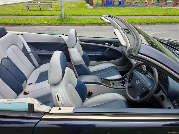 Mercedes-Benz CLK Coupe, Petrol, 2000, Blue