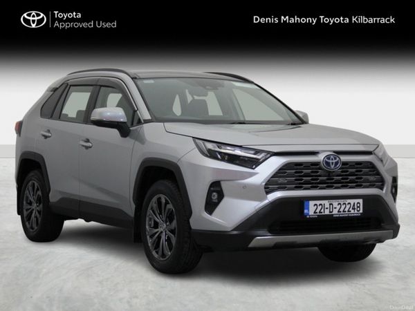 Toyota RAV4 SUV, Petrol Hybrid, 2022, Grey