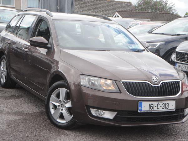 Skoda Octavia Estate, Diesel, 2016, Brown