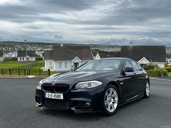 BMW 5-Series Saloon, Diesel, 2012, Black