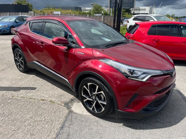 Toyota C-HR Hatchback, Petrol Hybrid, 2018, Red