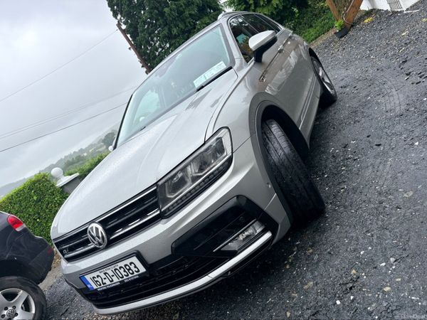 Volkswagen Tiguan SUV, Diesel, 2016, Silver