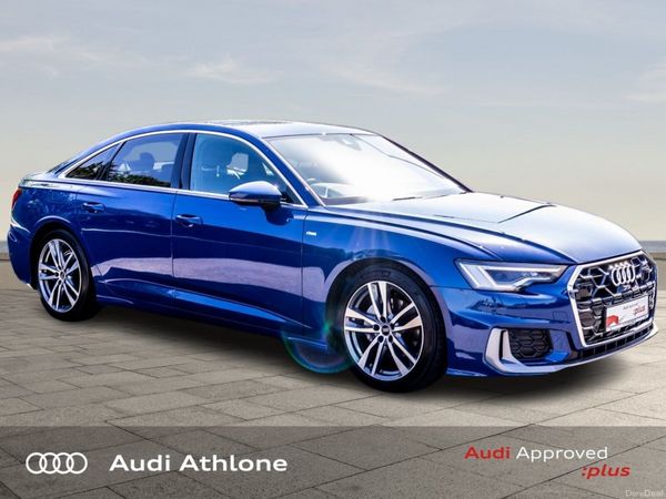 Audi A6 Saloon, Diesel, 2024, Blue