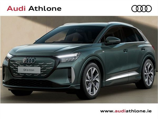 Audi Q4 e-tron SUV, Electric, 2026, Green
