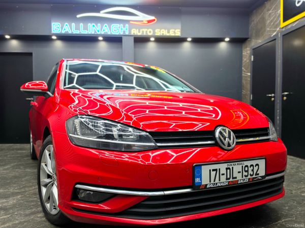 Volkswagen Golf Estate, Diesel, 2017, Red