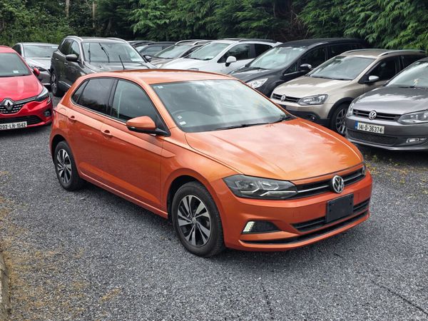 Volkswagen Polo Hatchback, Petrol, 2018, Orange