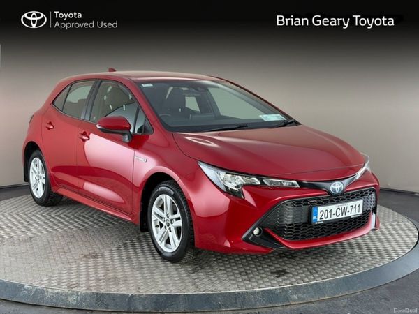 Toyota Corolla Hatchback, Petrol Hybrid, 2020, Red