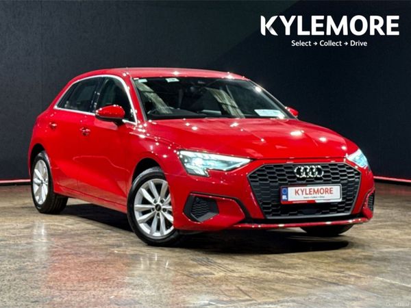Audi A3 Hatchback, Petrol, 2021, Red