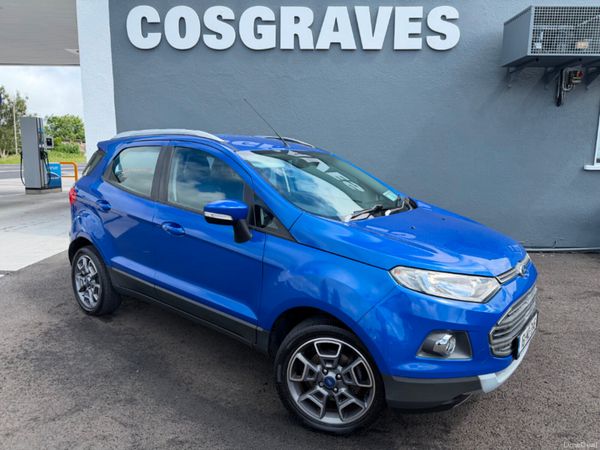 Ford EcoSport Hatchback, Diesel, 2016, Blue