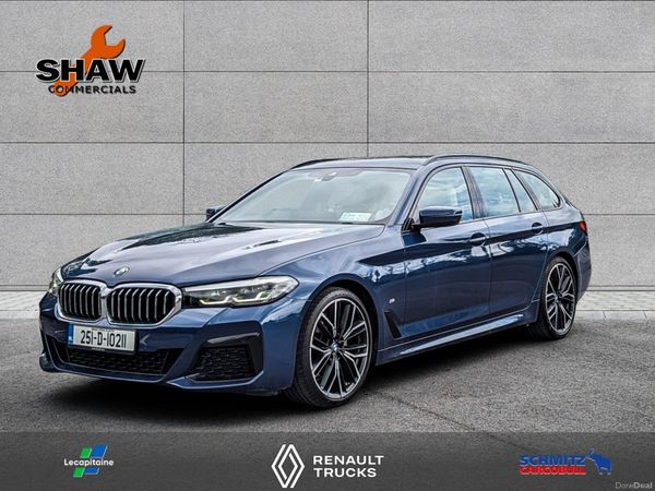 BMW 5-Series Estate/Jeep, Diesel, 2025, Blue